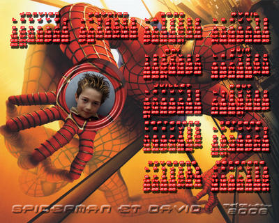 DAVID 6 SPIDERMAN 2006