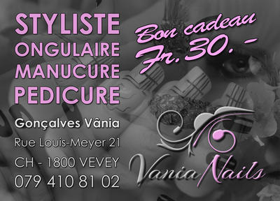 BON CADEAU VANIA NAILS 30.- 2015