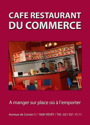 CAFE DU COMMERCE VEVEY FACE A