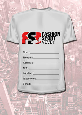 FASHION SPORT VEVEY T-SHIRT 2012 FACE B