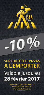 FLYERS PIZZA TAXI 10 %