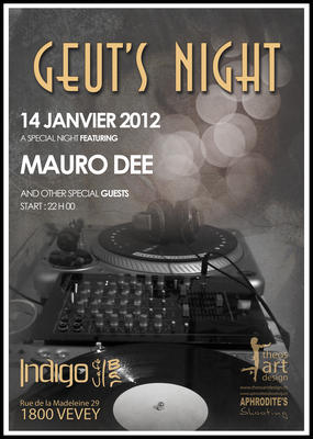 GEUT'S NIGHT 14 JANVIER 2012