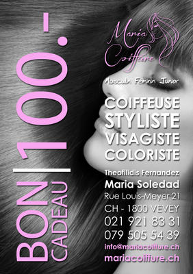 MARIA COIFFURE BON CADEAU 100 2017