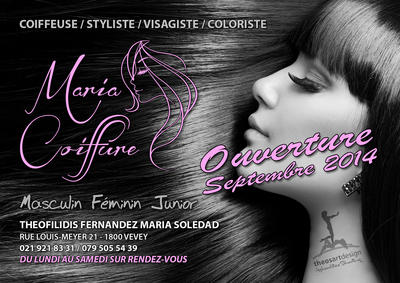 MARIA COIFFURE OUVERTURE SEPTEMBRE 2014