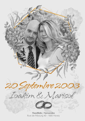MARIAGE THEOS 2003