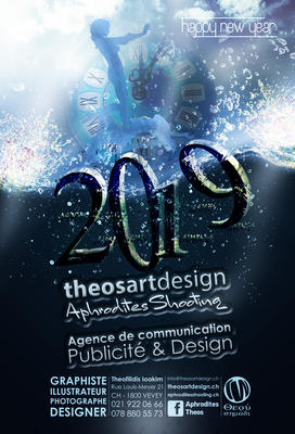 NEW YEAR THEOS ART DESIGN 2018