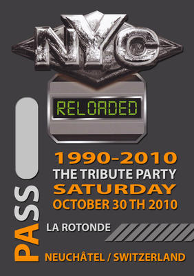 THE TRIBUTE PARTY 1990 - 2010 SATURDAY 30 OCTOBER